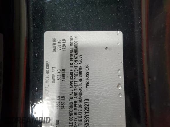 ✅ 2008 Pontiac Solstice GXP • VIN: 1G2MF35X58Y123270 • Lot: 87227835. Wystawiony na Copart z przebiegiem 139 290 mil. Bezpłatny archiwum sprzedaży aukcyjnych z USA i szczegółowy raport historii pojazdu na DreamBid. Zdjęcie 12.