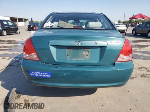 2006 Hyundai Elantra GLS with VIN KMHDN46D96U294127, listed as a Copart auction lot 75476704 with 135,861 mi miles and Clean title. Bid and sale history available at DreamBid. Image 6.