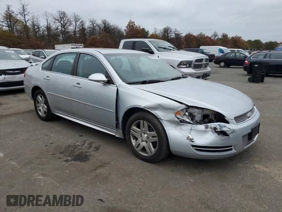 2013 Chevrolet Impala LT с VIN 2G1WG5E39D1128844, выставлен на аукционе Copart как лот 90438625 с пробегом 72 986 миль миль и Списание • Salvage title. История ставок и продаж доступна на DreamBid. Изображение 4.