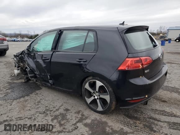 ✅ 2017 Volkswagen Golf GTI S • VIN: 3VW5T7AUXHM065323 • Lot: 93525705. Listed on Copart with Not provided. Free auction sales archive from the USA and detailed vehicle history report at DreamBid. Image 2.