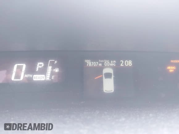 ✅ 2016 Toyota Prius One • VIN: JTDKDTB39G1130725 • Lot: 42738828. Listed on IAAI with 78,707 mi. Free auction sales archive from the USA and detailed vehicle history report at DreamBid. Image 15.