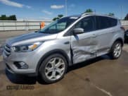 ✅ 2019 Ford Escape Titanium • VIN: 1FMCU9J90KUB85595 • Lot: 57410045. Listed on Copart with 47,995 mi. Free auction sales archive from the USA and detailed vehicle history report at DreamBid. Image 1.