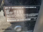 ✅ 2012 BMW 7 Series 740Li • VIN: WBAKB4C5XCC576888 • Lot: 81653725. Listed on Copart with 117,535 mi. Free auction sales archive from the USA and detailed vehicle history report at DreamBid. Image 12.