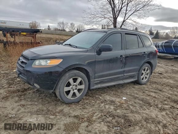 ✅ 2007 Hyundai Santa Fe GL 5Pass • VIN: 5NMSG13E27H074225 • Lot: 94117395. Listed on Copart with 258,710 mi. Free auction sales archive from the USA and detailed vehicle history report at DreamBid. Image 1.
