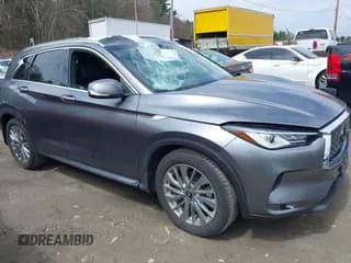 ✅ 2023 Infiniti QX50 Luxe • VIN: 3PCAJ5BB1PF108393 • Lot: 42077690. Listed on IAAI with 30,175 mi. Free auction sales archive from the USA and detailed vehicle history report at DreamBid. Image 1.