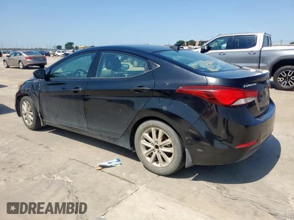 ✅ 2015 Hyundai Elantra Limited • VIN: KMHDH4AE4FU227989 • Lot: 64036715. Listed on Copart with 178,097 mi. Free auction sales archive from the USA and detailed vehicle history report at DreamBid. Image 2.