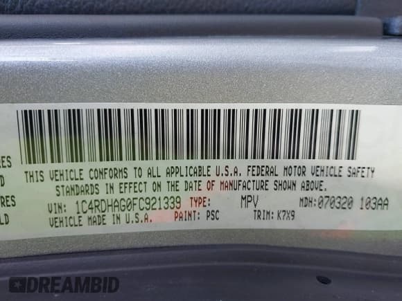 ✅ 2015 Dodge Durango SXT • VIN: 1C4RDHAG0FC921339 • Lot: 43578952. Wystawiony na IAAI z przebiegiem 77 690 mil. Bezpłatny archiwum sprzedaży aukcyjnych z USA i szczegółowy raport historii pojazdu na DreamBid. Zdjęcie 9.