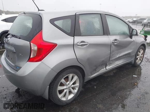 ✅ 2014 Nissan Note SV • VIN: 3N1CE2CP8EL437065 • Lot: 43426261. Listed on IAAI with 94,841 mi. Free auction sales archive from the USA and detailed vehicle history report at DreamBid. Image 4.