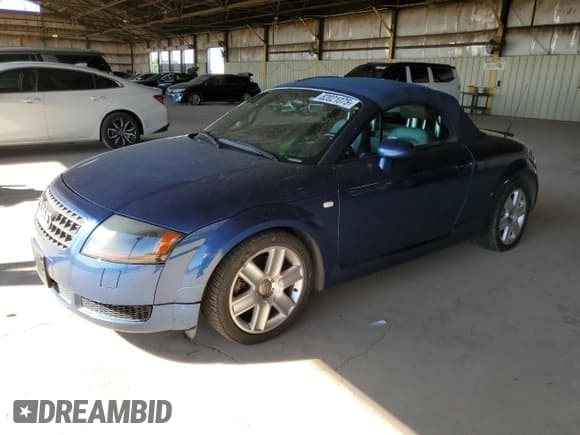 ✅ 2003 Audi TT • VIN: TRUTC28N731009718 • Lot: 82021075. Listed on Copart with 70,262 mi. Free auction sales archive from the USA and detailed vehicle history report at DreamBid. Image 1.