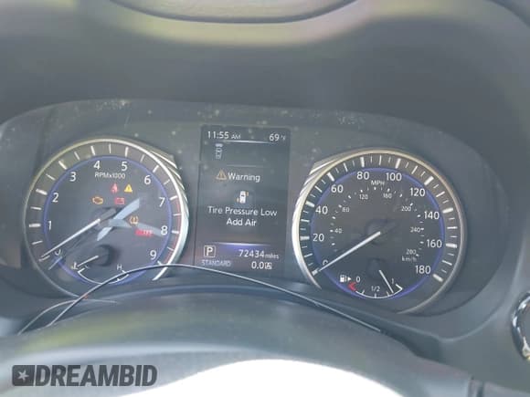 ✅ 2019 Infiniti Q60 Luxe • VIN: JN1EV7EK0KM231389 • Лот: 41740577. Опубликован ранее на IAAI с пробегом 72 434 миль. Бесплатный доступ к архиву аукционных продаж из США и подробный отчёт об истории автомобиля на DreamBid. Изображение 7.