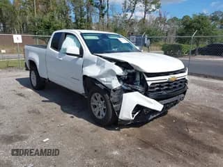 ✅ 2021 Chevrolet Colorado 2WD LT • VIN: 1GCHSCEAXM1288397 • Lot: 43502093. Wystawiony na IAAI z przebiegiem 69 357 mil. Bezpłatny archiwum sprzedaży aukcyjnych z USA i szczegółowy raport historii pojazdu na DreamBid. Zdjęcie 1.