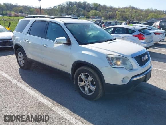 ✅ 2008 GMC Acadia SLT1 • VIN: 1GKER237X8J289351 • Лот: 41933212. Опубликован ранее на IAAI с пробегом 197 203 миль. Бесплатный доступ к архиву аукционных продаж из США и подробный отчёт об истории автомобиля на DreamBid. Изображение 1.