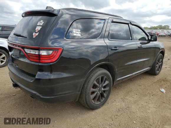 ✅ 2018 Dodge Durango GT • VIN: 1C4RDJDG0JC496152 • Lot: 70062985. Listed on Copart with 104,383 mi. Free auction sales archive from the USA and detailed vehicle history report at DreamBid. Image 3.