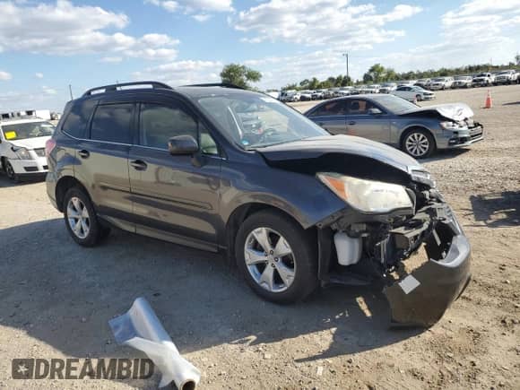 2015 Subaru Forester Limited с VIN JF2SJARC0FH425738, выставлен на аукционе Copart как лот 87301685 с пробегом 81 106 миль миль и Списание • Salvage title. История ставок и продаж доступна на DreamBid. Изображение 4.