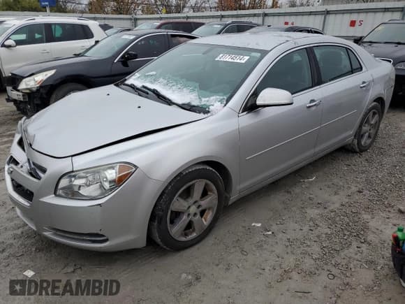 ✅ 2012 Chevrolet Malibu 2LT • VIN: 1G1ZD5EUXCF144444 • Lot: 81714514. Listed on Copart with 136,269 mi. Free auction sales archive from the USA and detailed vehicle history report at DreamBid. Image 1.