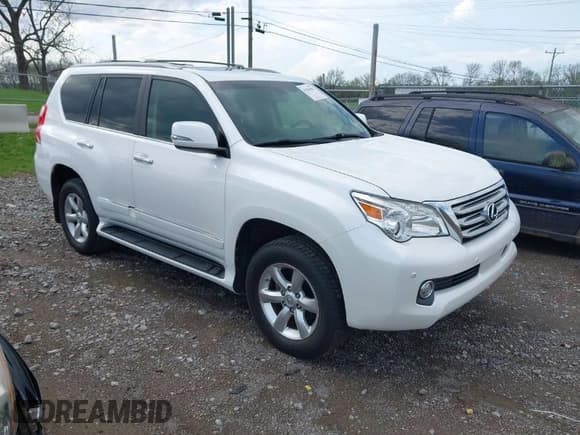 ✅ 2013 Lexus GX 460 • VIN: JTJBM7FX2D5056487 • Lot: 41964983. Listed on IAAI with 220,005 mi. Free auction sales archive from the USA and detailed vehicle history report at DreamBid. Image 1.