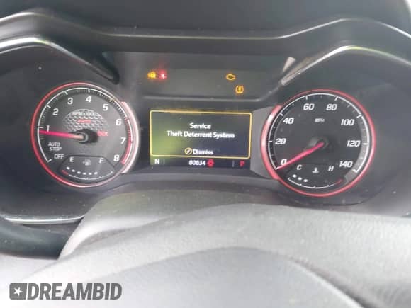 2023 Chevrolet TrailBlazer RS z VIN KL79MTSL4PB125521, wystawiony jako IAAI lot #42979358 z przebiegiem 80 834 mil mil oraz . Historia ofert i sprzedaży dostępna na DreamBid. Obrazek 7.