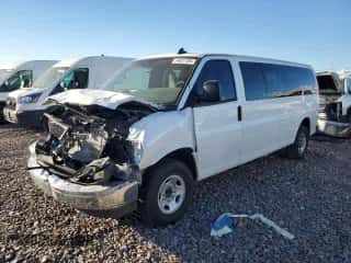 2017 Chevrolet Express Passenger LT с VIN 1GAZGPFG8H1108333, выставлен на аукционе Copart как лот 74837784 с пробегом 122 035 миль миль и Списание • Salvage title. История ставок и продаж доступна на DreamBid. Изображение 1.