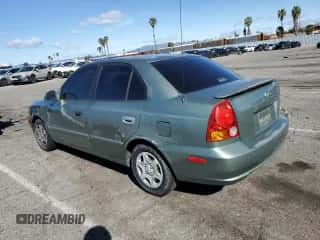 2004 Hyundai Accent GL z VIN KMHCG45C44U533952, wystawiony jako Copart lot #51181095 z przebiegiem 88 446 mil mil oraz Szkoda całkowita • Salvage title. Historia ofert i sprzedaży dostępna na DreamBid. Obrazek 2.