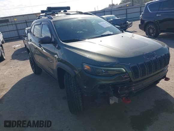 ✅ 2021 Jeep Cherokee Trailhawk • VIN: 1C4PJMBX9MD125087 • Lot: 41780564. Listed on IAAI with 75,212 mi. Free auction sales archive from the USA and detailed vehicle history report at DreamBid. Image 1.