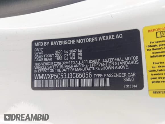 ✅ 2018 MINI Hardtop Cooper • VIN: WMWXP5C53J3C65056 • Лот: 42145768. Опубликован ранее на IAAI с пробегом 166 654 миль. Бесплатный доступ к архиву аукционных продаж из США и подробный отчёт об истории автомобиля на DreamBid. Изображение 9.