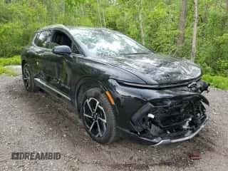 2024 Chevrolet Equinox EV LT z VIN 3GN7DLRR0RS288220, wystawiony jako Copart lot #57497405 z przebiegiem 8 096 mil mil oraz Szkoda całkowita • Salvage title. Historia ofert i sprzedaży dostępna na DreamBid. Obrazek 4.