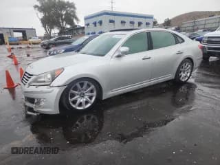 ✅ 2013 Hyundai Equus Signature • VIN: KMHGH4JH7DU059592 • Лот: 82469845. Опубликован ранее на Copart с пробегом 99 044 миль. Бесплатный доступ к архиву аукционных продаж из США и подробный отчёт об истории автомобиля на DreamBid. Изображение 1.