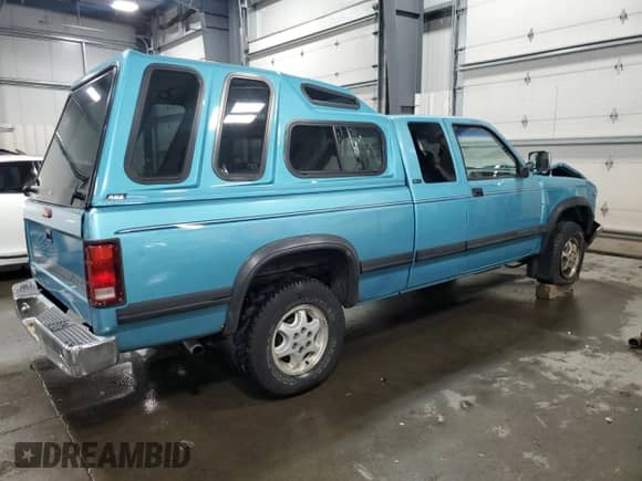 1995 Dodge Dakota with VIN 1B7GG23X0SW933444, listed as a Copart auction lot 77544414 with 180,529 mi miles and Salvage title. Bid and sale history available at DreamBid. Image 3.