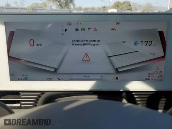 2022 Hyundai Ioniq 5 SE z VIN KM8KM4AE6NU109055, wystawiony jako Copart lot #57891974 z przebiegiem 34 405 mil mil oraz Szkoda całkowita • Salvage title. Historia ofert i sprzedaży dostępna na DreamBid. Obrazek 9.