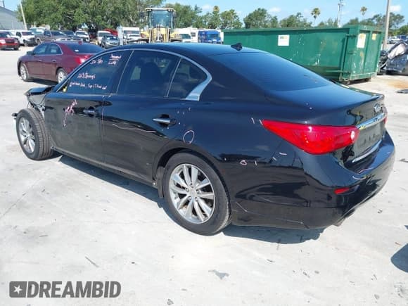 ✅ 2015 Infiniti Q50 Premium • VIN: JN1BV7AP5FM337797 • Lot: 42419687. Wystawiony na IAAI z przebiegiem 147 829 mil. Bezpłatny archiwum sprzedaży aukcyjnych z USA i szczegółowy raport historii pojazdu na DreamBid. Zdjęcie 3.