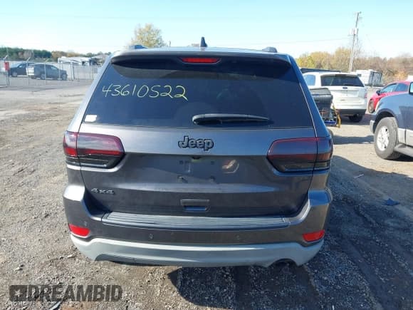 ✅ 2019 Jeep Grand Cherokee Upland • VIN: 1C4RJFAG3KC761920 • Lot: 43610522. Listed on IAAI with 93,537 mi. Free auction sales archive from the USA and detailed vehicle history report at DreamBid. Image 17.