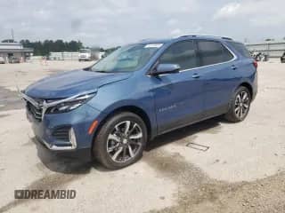 2024 Chevrolet Equinox Premier с VIN 3GNAXNEG3RL285173, выставлен на аукционе Copart как лот 54110025 с пробегом 10 216 миль миль и Списание • Salvage title. История ставок и продаж доступна на DreamBid. Изображение 1.