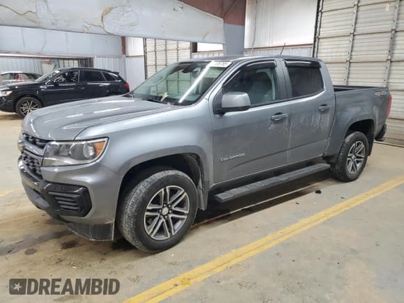 ✅ 2021 Chevrolet Colorado 4WD Work Truck • VIN: 1GCGTBEN5M1146402 • Лот: 88408785. Опубликован ранее на Copart с пробегом 89 848 миль. Бесплатный доступ к архиву аукционных продаж из США и подробный отчёт об истории автомобиля на DreamBid. Изображение 1.