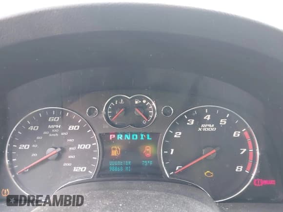 ✅ 2008 Chevrolet Equinox LT • VIN: 2CNDL33F886061962 • Lot: 41796866. Listed on IAAI with 98,868 mi. Free auction sales archive from the USA and detailed vehicle history report at DreamBid. Image 7.