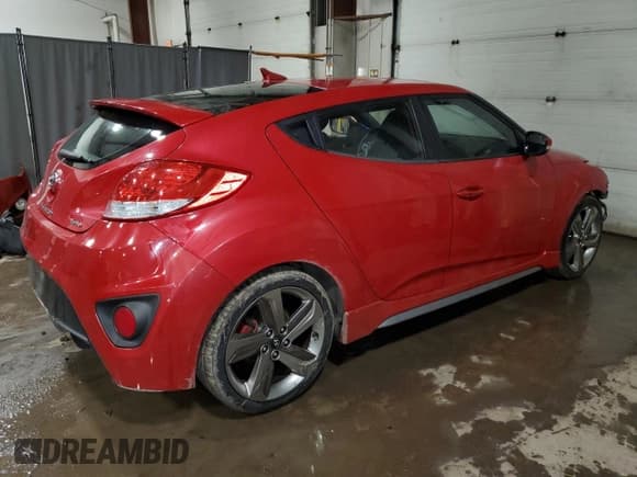 ✅ 2014 Hyundai Veloster Turbo • VIN: KMHTC6AEXEU182738 • Lot: 43784725. Wystawiony na Copart z przebiegiem 125 236 mil. Bezpłatny archiwum sprzedaży aukcyjnych z USA i szczegółowy raport historii pojazdu na DreamBid. Zdjęcie 3.