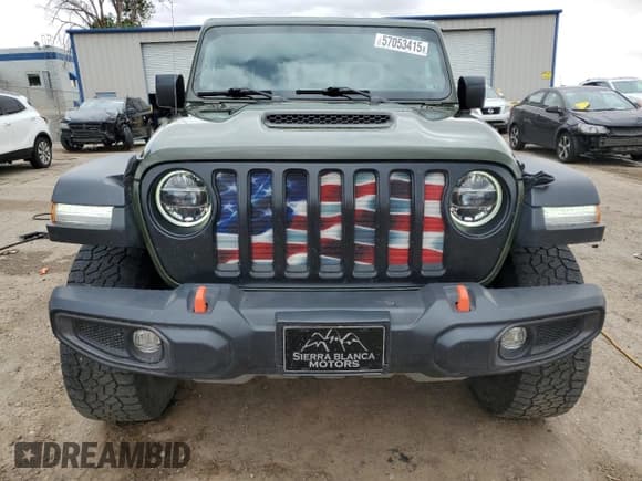 ✅ 2022 Jeep Gladiator Mojave • VIN: 1C6JJTEG4NL162087 • Lot: 57053415. Listed on Copart with 43,645 mi. Free auction sales archive from the USA and detailed vehicle history report at DreamBid. Image 5.