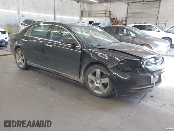 ✅ 2012 Chevrolet Malibu 1LT • VIN: 1G1ZC5E02CF263220 • Lot: 43373564. Listed on IAAI with 196,546 mi. Free auction sales archive from the USA and detailed vehicle history report at DreamBid. Image 1.