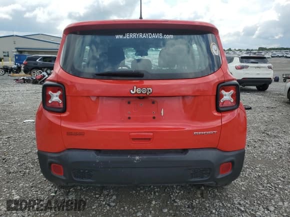 ✅ 2021 Jeep Renegade Sport • VIN: ZACNJCAB8MPM27959 • Lot: 59020715. Listed on Copart with Not provided. Free auction sales archive from the USA and detailed vehicle history report at DreamBid. Image 6.
