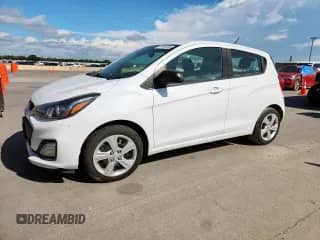 2020 Chevrolet Spark LS with VIN KL8CB6SA4LC457132, listed as a Copart auction lot 81668365 with 35,868 mi miles and Clean title. Bid and sale history available at DreamBid. Image 1.