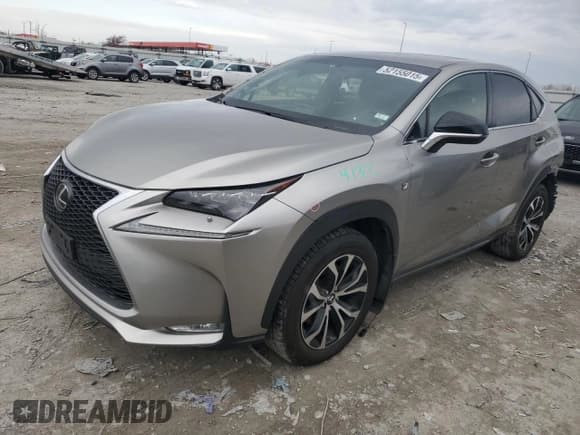 ✅ 2016 Lexus NX 200t • VIN: JTJBARBZ4G2068304 • Lot: 52155015. Listed on Copart with 115,570 mi. Free auction sales archive from the USA and detailed vehicle history report at DreamBid. Image 1.