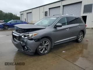 ✅ 2015 Infiniti QX60 • VIN: 5N1AL0MN7FC545584 • Лот: 83774195. Опубликован ранее на Copart с пробегом 122 127 миль. Бесплатный доступ к архиву аукционных продаж из США и подробный отчёт об истории автомобиля на DreamBid. Изображение 1.