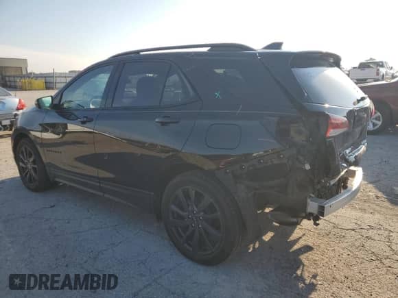 2023 Chevrolet Equinox RS с VIN 3GNAXMEG3PL216460, выставлен на аукционе Copart как лот 66629835 с пробегом 22 499 миль миль и Списание • Salvage title. История ставок и продаж доступна на DreamBid. Изображение 2.