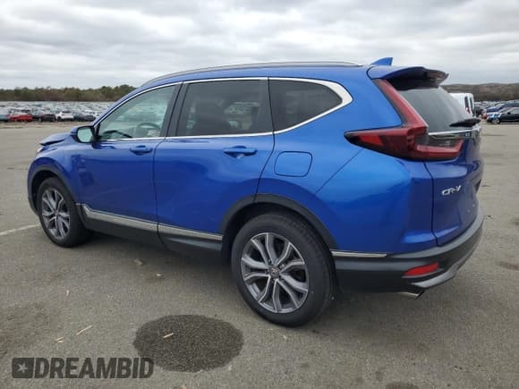✅ 2020 Honda CR-V Touring • VIN: 7FARW2H93LE020645 • Lot: 90455455. Listed on Copart with 65,417 mi. Free auction sales archive from the USA and detailed vehicle history report at DreamBid. Image 2.