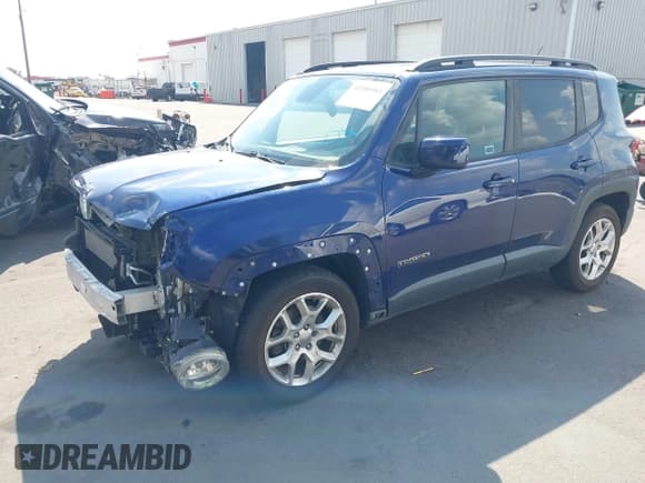 ✅ 2017 Jeep Renegade Latitude • VIN: ZACCJABB8HPE80681 • Lot: 43106963. Wystawiony na IAAI z przebiegiem 137 553 mil. Bezpłatny archiwum sprzedaży aukcyjnych z USA i szczegółowy raport historii pojazdu na DreamBid. Zdjęcie 2.