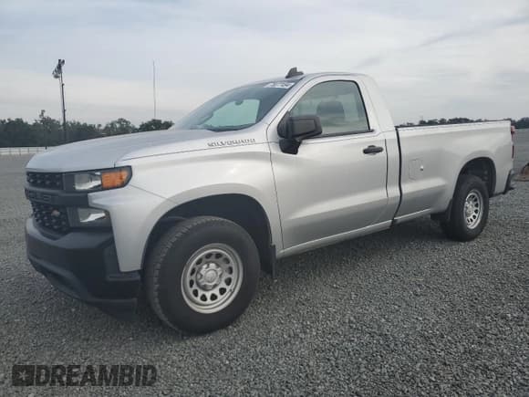 ✅ 2020 Chevrolet Silverado 1500 Work Truck • VIN: 3GCNWAEH4LG332290 • Lot: 75077494. Wystawiony na Copart z przebiegiem 46 946 mil. Bezpłatny archiwum sprzedaży aukcyjnych z USA i szczegółowy raport historii pojazdu na DreamBid. Zdjęcie 1.