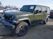 ✅ 2022 Jeep Wrangler Unlimited High Tide • VIN: 1C4HJXDG5NW113205 • Lot: 41488724. Listed on IAAI with 30,446 mi. Free auction sales archive from the USA and detailed vehicle history report at DreamBid. Image 18.