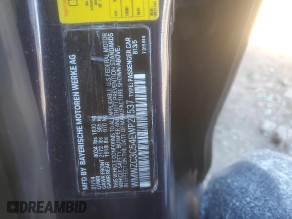 ✅ 2014 MINI Countryman S • VIN: WMWZC3C54EWP27537 • Lot: 49628855. Listed on Copart with 95,958 mi. Free auction sales archive from the USA and detailed vehicle history report at DreamBid. Image 15.