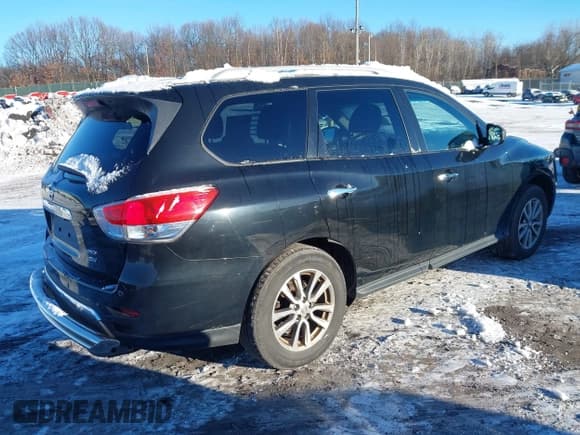 ✅ 2014 Nissan Pathfinder SL • VIN: 5N1AR2MM9EC730316 • Lot: 43905988. Listed on IAAI with 127,561 mi. Free auction sales archive from the USA and detailed vehicle history report at DreamBid. Image 4.