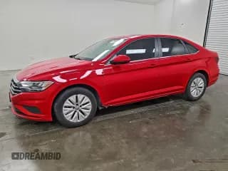 ✅ 2019 Volkswagen Jetta S • VIN: 3VWC57BU8KM013549 • Lot: 92732065. Listed on Copart with 104,664 mi. Free auction sales archive from the USA and detailed vehicle history report at DreamBid. Image 1.