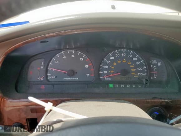 ✅ 1999 Toyota 4Runner Limited • VIN: JT3GN87R0X0103162 • Lot: 70743945. Listed on Copart with 407,584 mi. Free auction sales archive from the USA and detailed vehicle history report at DreamBid. Image 9.